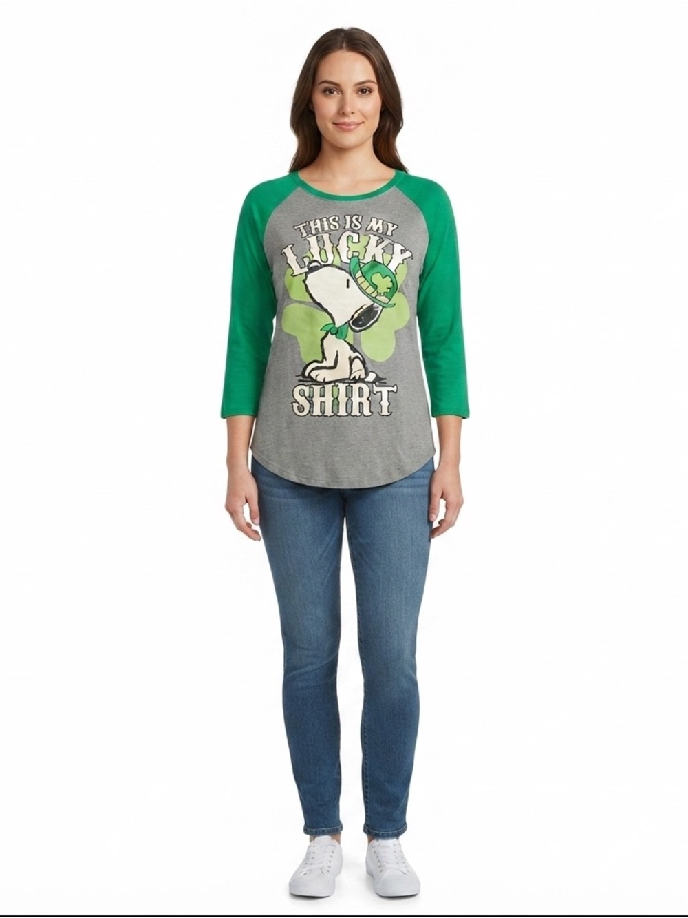 Peanuts Luck of The Irish Tee Shirt